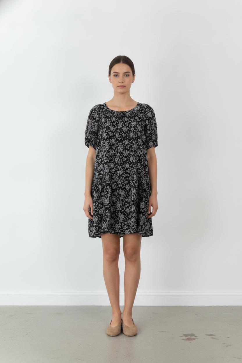 Robe Courte Noire et Blanche - Taille L/40 de la marque Pablo | PARAD105805 - Vendu par Paradigme - Image 1