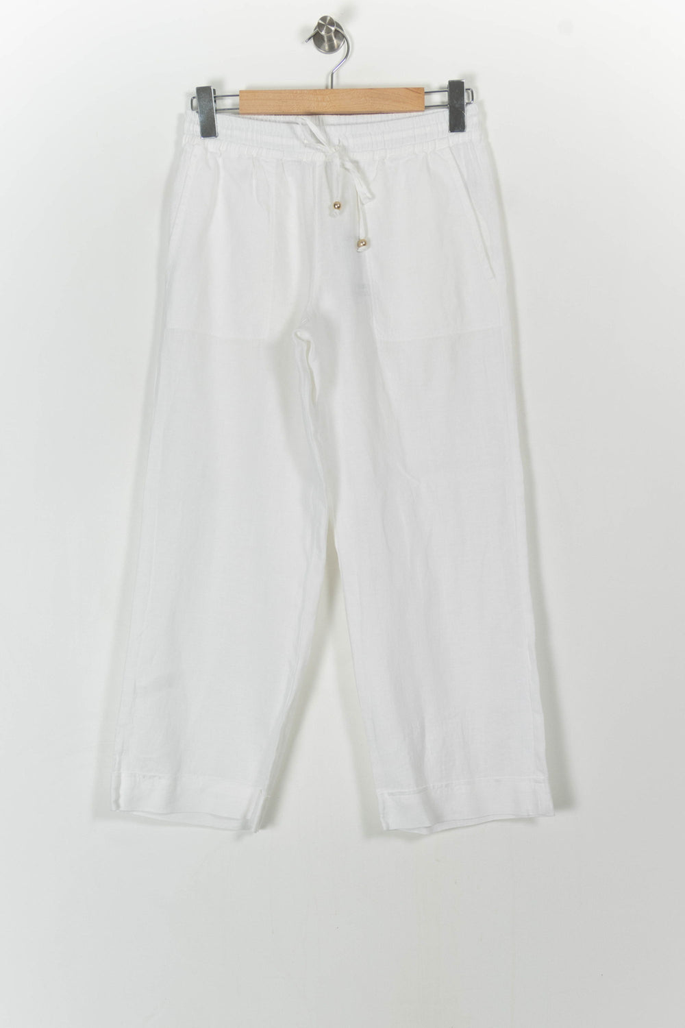 Pantalon Blanc - Taille M/38 de la marque Indies | PARAD105807 - Vendu par Paradigme - Image 2
