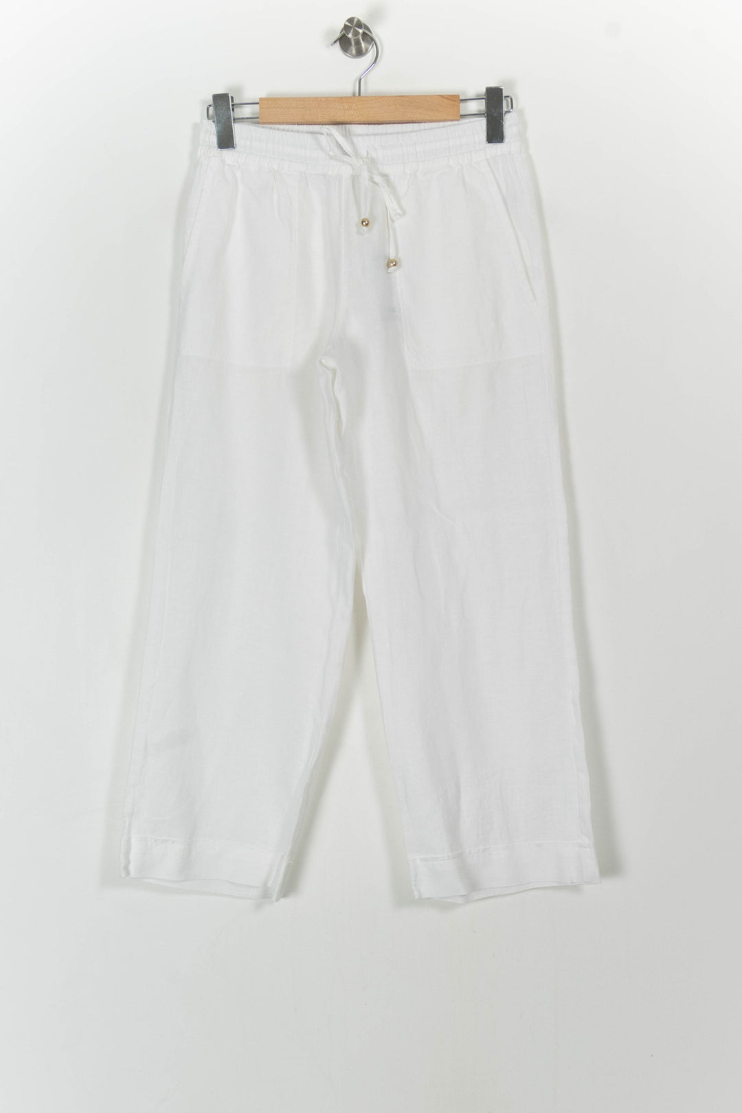 Pantalon Blanc - Taille M/38 de la marque Indies | PARAD105807 - Vendu par Paradigme - Image 2