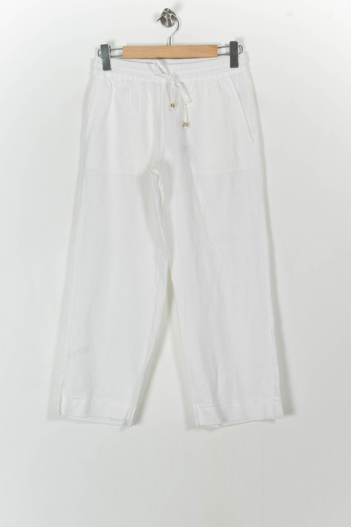 Pantalon Blanc - Taille M/38 de la marque Indies | PARAD105807 - Vendu par Paradigme - Image 2
