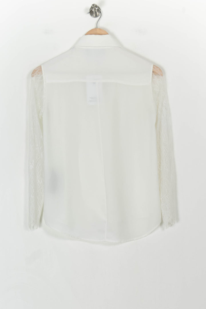 Blouse Blanche - Taille XXS/32 de la marque The Kooples | PARAD105819 - Vendu par Paradigme - Image 4