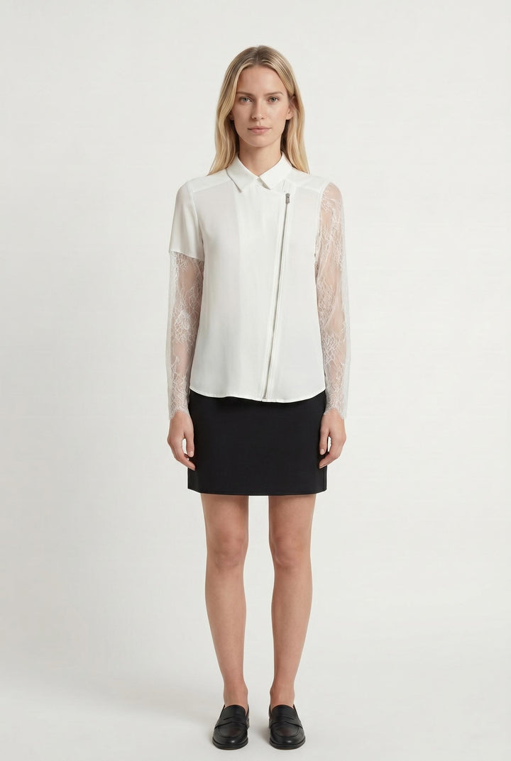 Blouse Blanche - Taille XXS/32 de la marque The Kooples | PARAD105819 - Vendu par Paradigme - Image 1