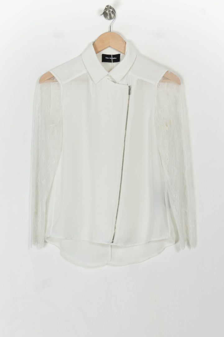Blouse Blanche - Taille XXS/32 de la marque The Kooples | PARAD105819 - Vendu par Paradigme - Image 2