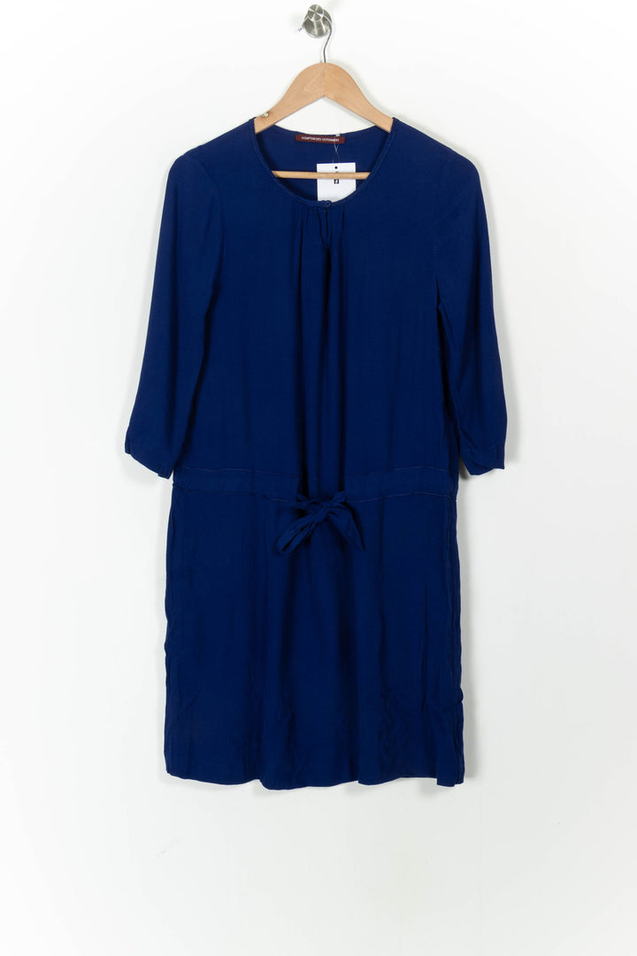 Robe Droite Bleue - Taille M/38 de la marque Comptoir des Cotonniers | PARAD105822 - Vendu par Paradigme - Image 2