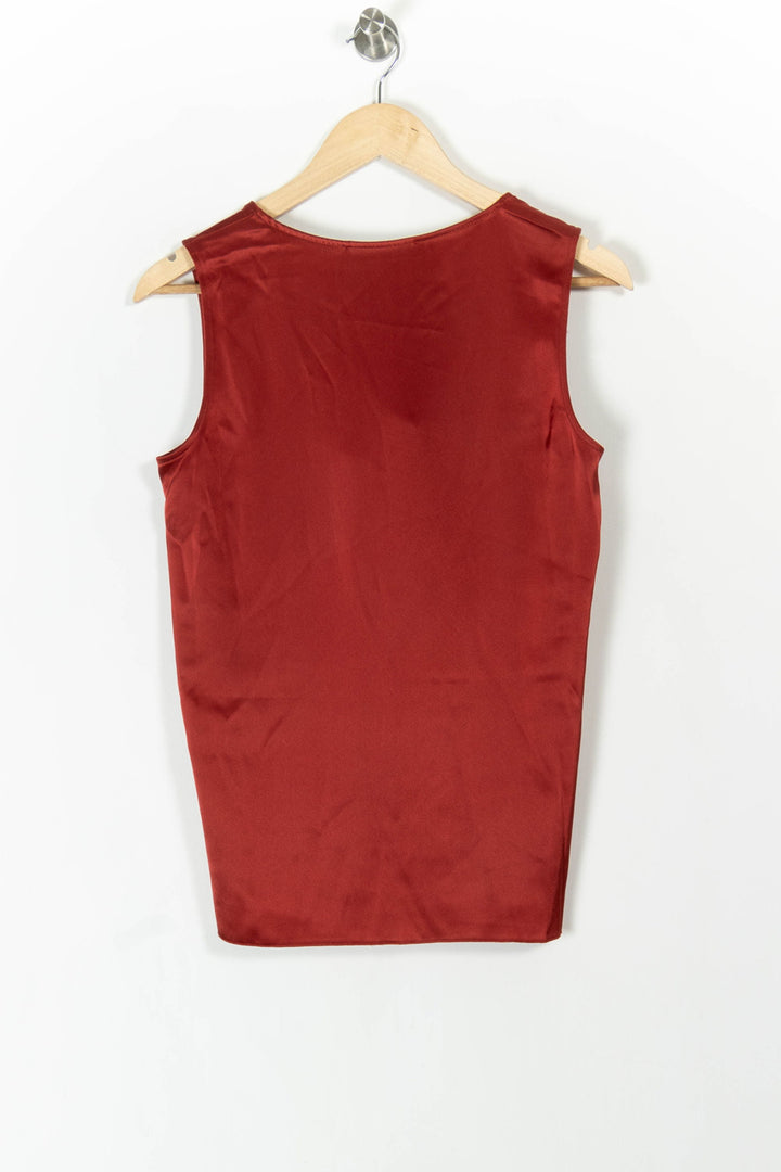 Top Sans Manches Bordeaux - Taille M/38 de la marque Gerard Darel | PARAD105823 - Vendu par Paradigme - Image 4