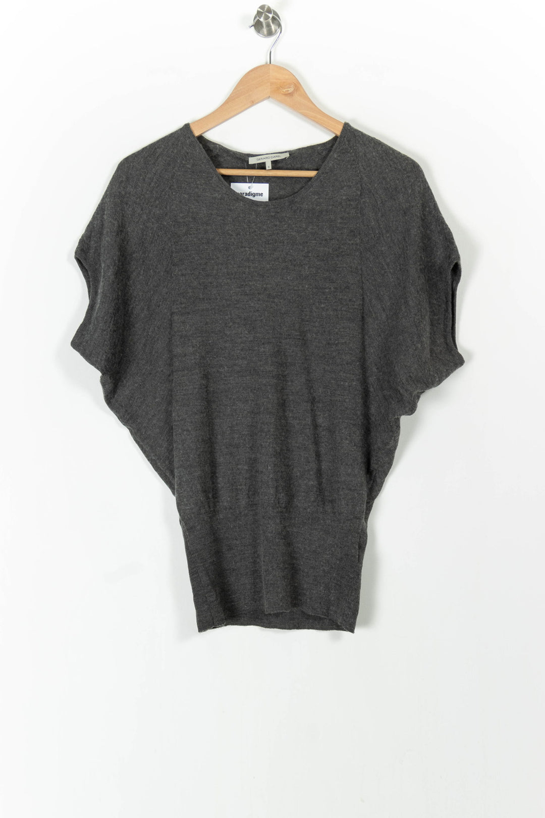 Pull Gris - Taille L/40 de la marque Gerard Darel | PARAD105825 - Vendu par Paradigme - Image 2