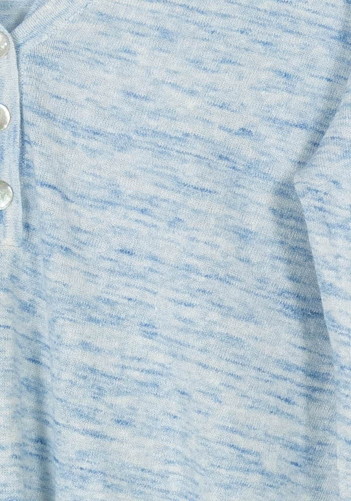 Blouse Bleu et Blanc - Taille M/38 de la marque Caroll | PARAD105836 - Vendu par Paradigme - Image 3