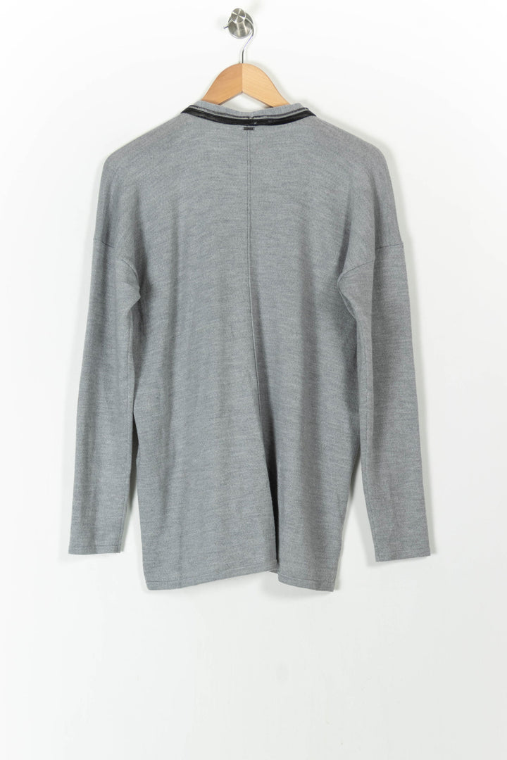 Cardigan Gris - Taille T.U. de la marque IKKS | PARAD105839 - Vendu par Paradigme - Image 4