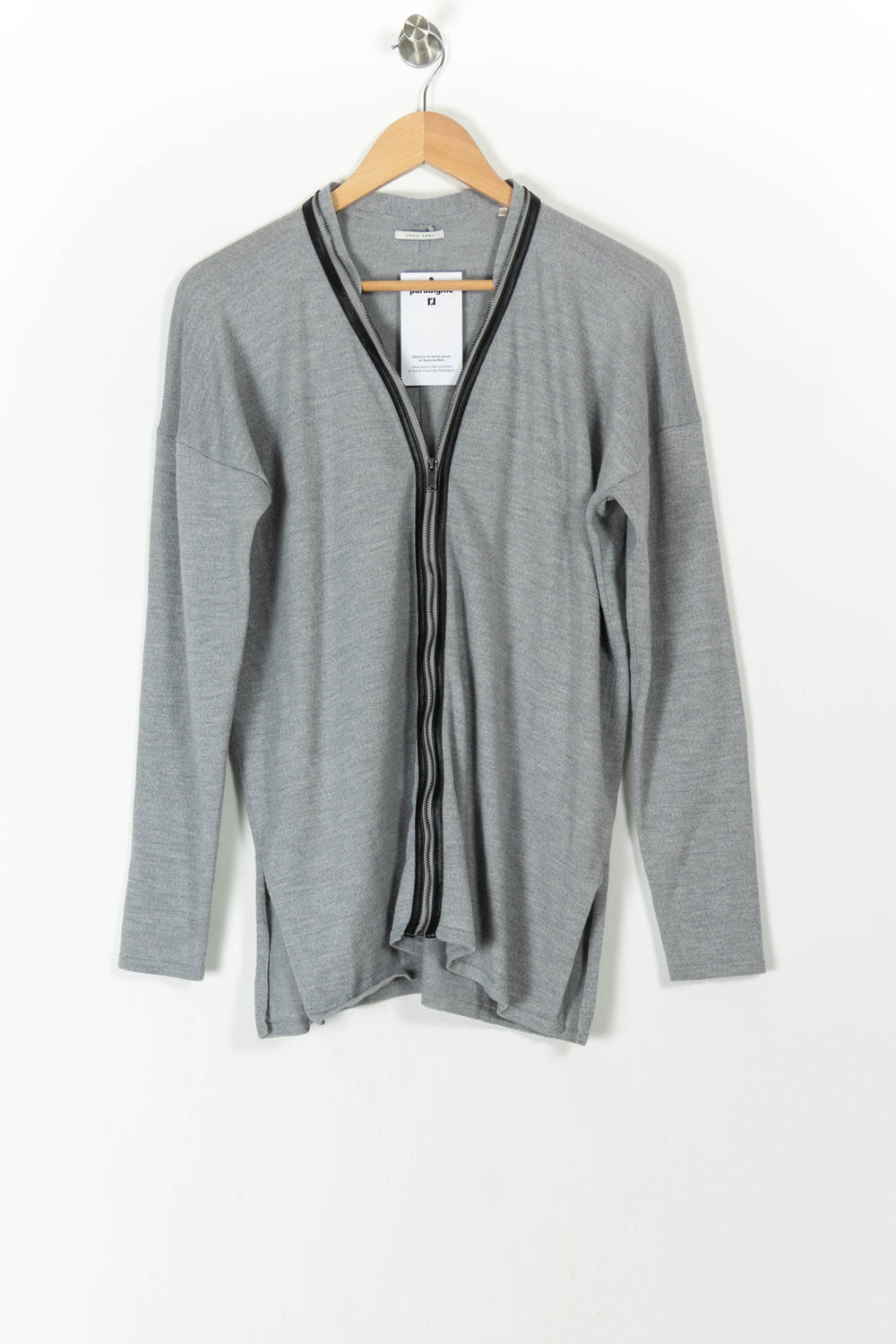 Cardigan Gris - Taille T.U. de la marque IKKS | PARAD105839 - Vendu par Paradigme - Image 2