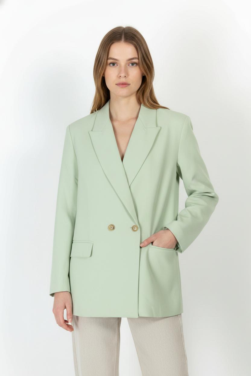 Blazer Vert - Taille L/40 de la marque Grace & Mila | PARAD105841 - Vendu par Paradigme - Image 1