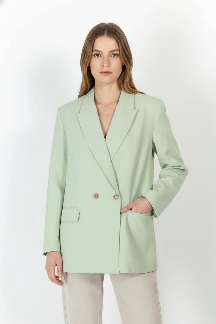 Blazer Vert - Taille L/40 de la marque Grace & Mila | PARAD105841 - Vendu par Paradigme - Image 1