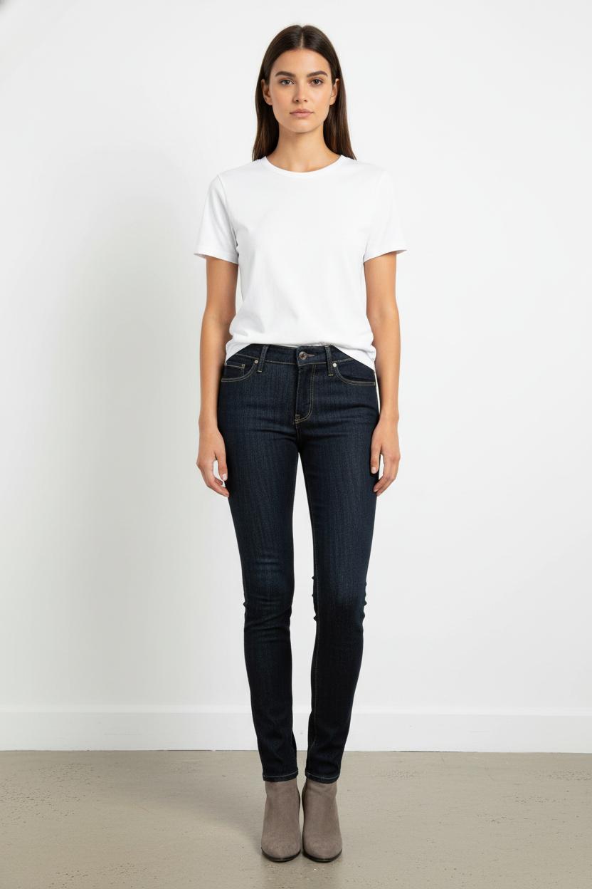 Jean Skinny Bleu - Taille M/38 de la marque Levi's | PARAD105843 - Vendu par Paradigme - Image 1