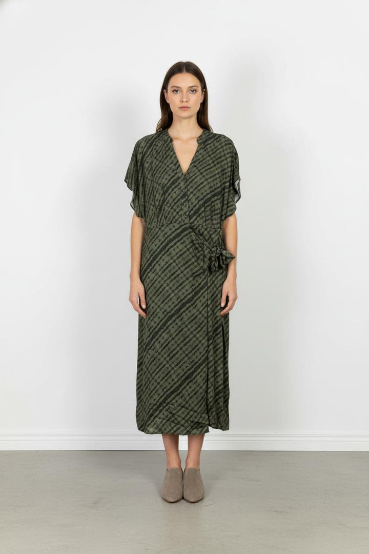Robe Longue Verte - Taille XXL/44 de la marque Caroll | PARAD105852 - Vendu par Paradigme - Image 1