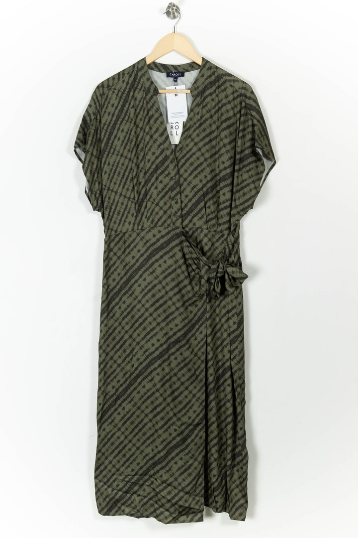 Robe Longue Verte - Taille XXL/44 de la marque Caroll | PARAD105852 - Vendu par Paradigme - Image 2
