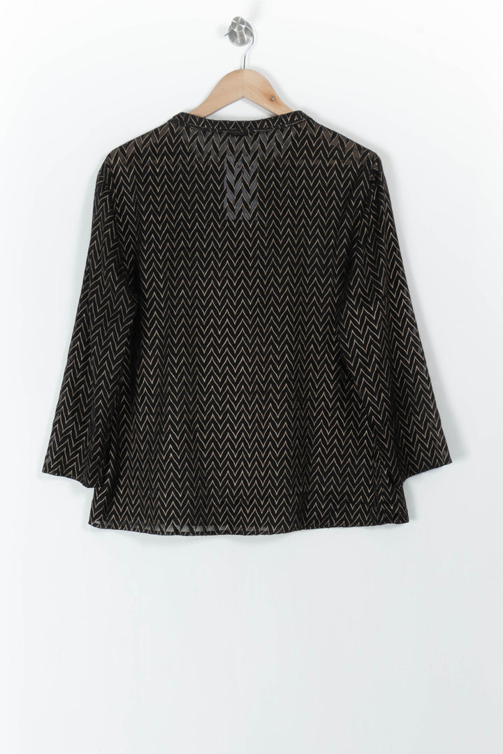 Blouse Noire et Beige - Taille XXL/44 de la marque One Step | PARAD105856 - Vendu par Paradigme - Image 4