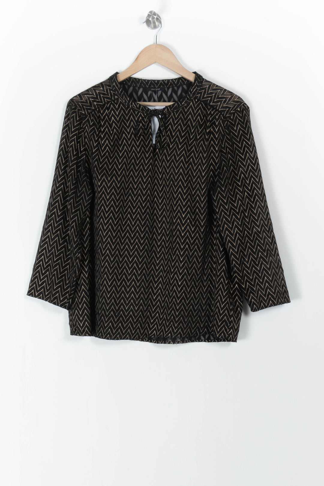 Blouse Noire et Beige - Taille XXL/44 de la marque One Step | PARAD105856 - Vendu par Paradigme - Image 2