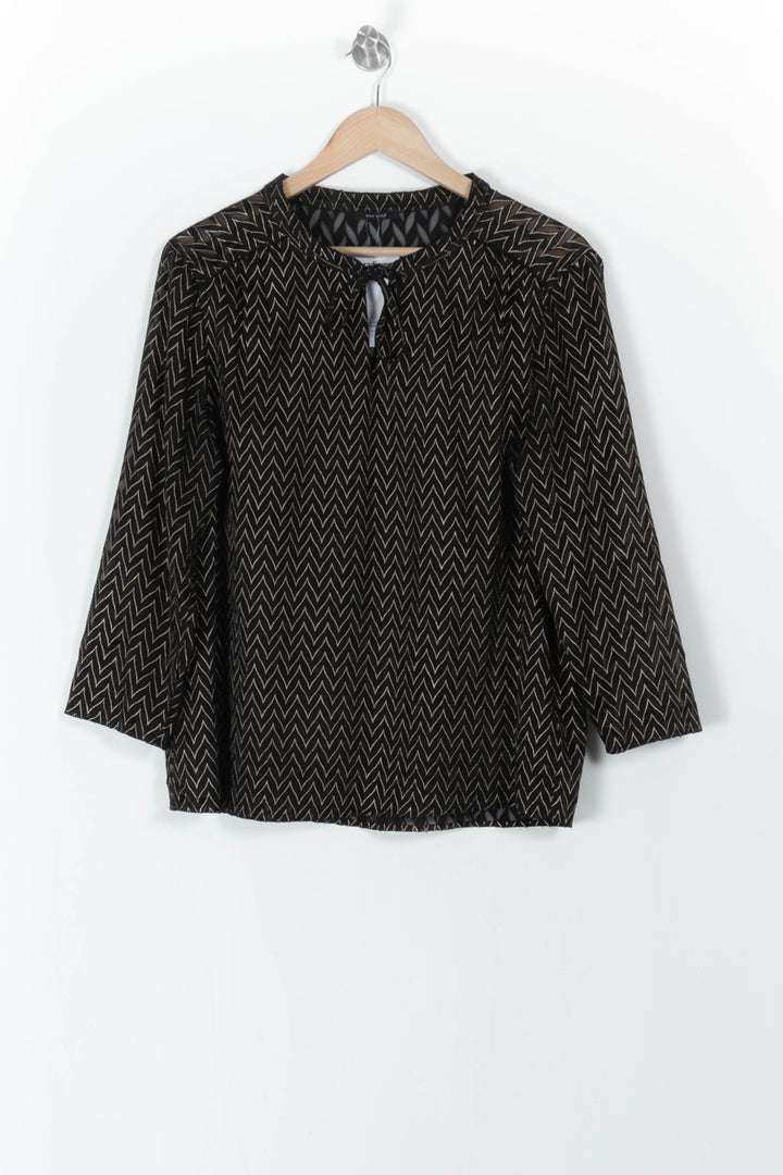 Blouse Noire et Beige - Taille XXL/44 de la marque One Step | PARAD105856 - Vendu par Paradigme - Image 2
