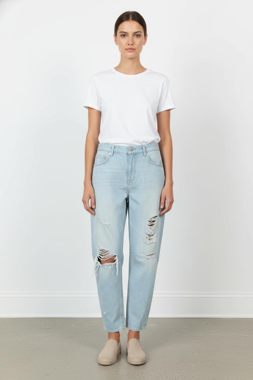 Jean Déchiré Bleu Clair - Taille XS/34 de la marque Closed | PARAD105861 - Vendu par Paradigme - Image 1