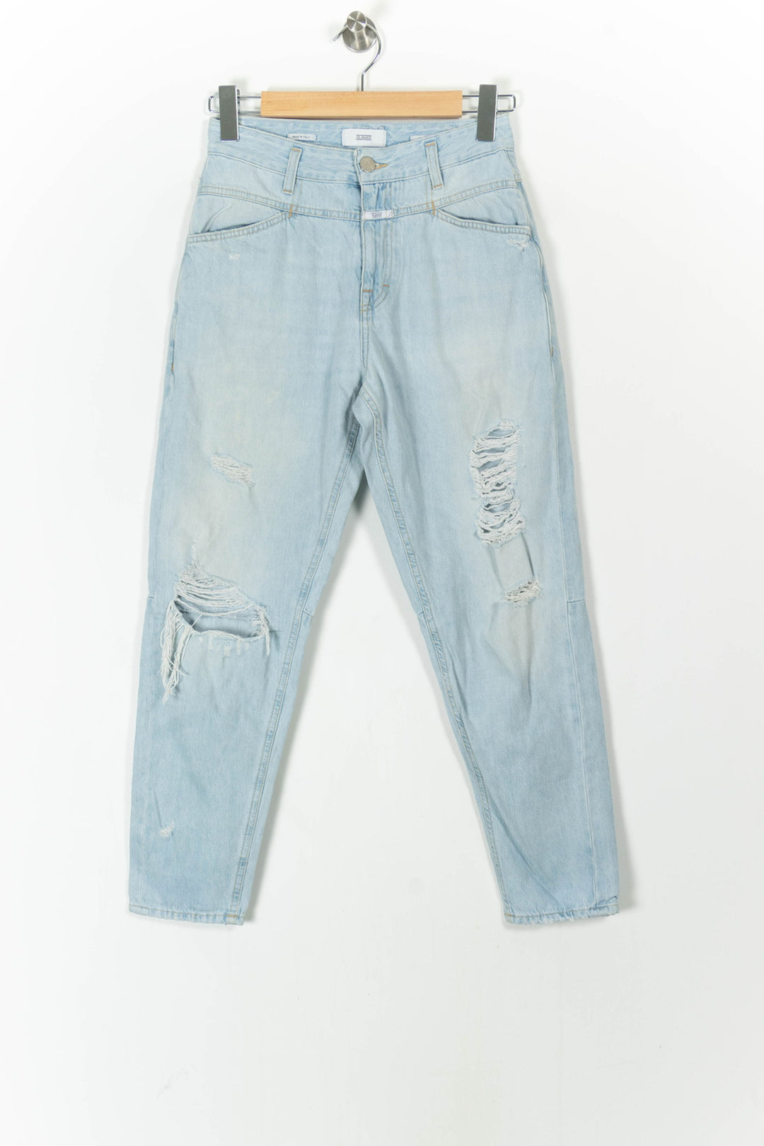 Jean Déchiré Bleu Clair - Taille XS/34 de la marque Closed | PARAD105861 - Vendu par Paradigme - Image 2