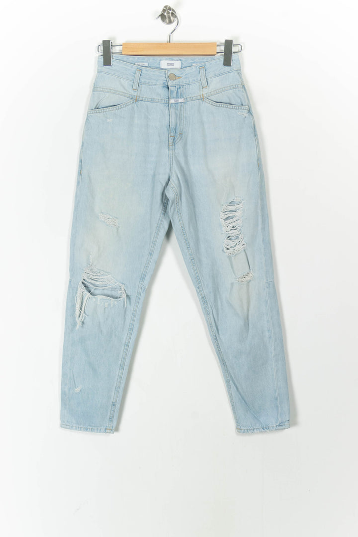Jean Déchiré Bleu Clair - Taille XS/34 de la marque Closed | PARAD105861 - Vendu par Paradigme - Image 2