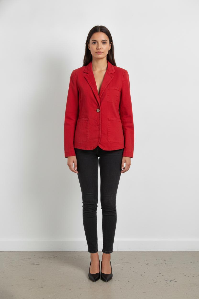 Blazer Rouge - Taille S/36 de la marque Closed | PARAD105868 - Vendu par Paradigme - Image 1