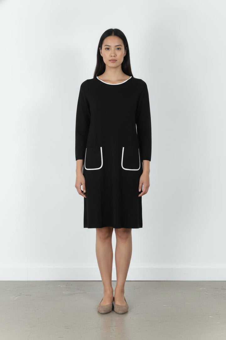 Robe Noire et Blanche - Taille XL/42 de la marque Weill | PARAD105872 - Vendu par Paradigme - Image 1