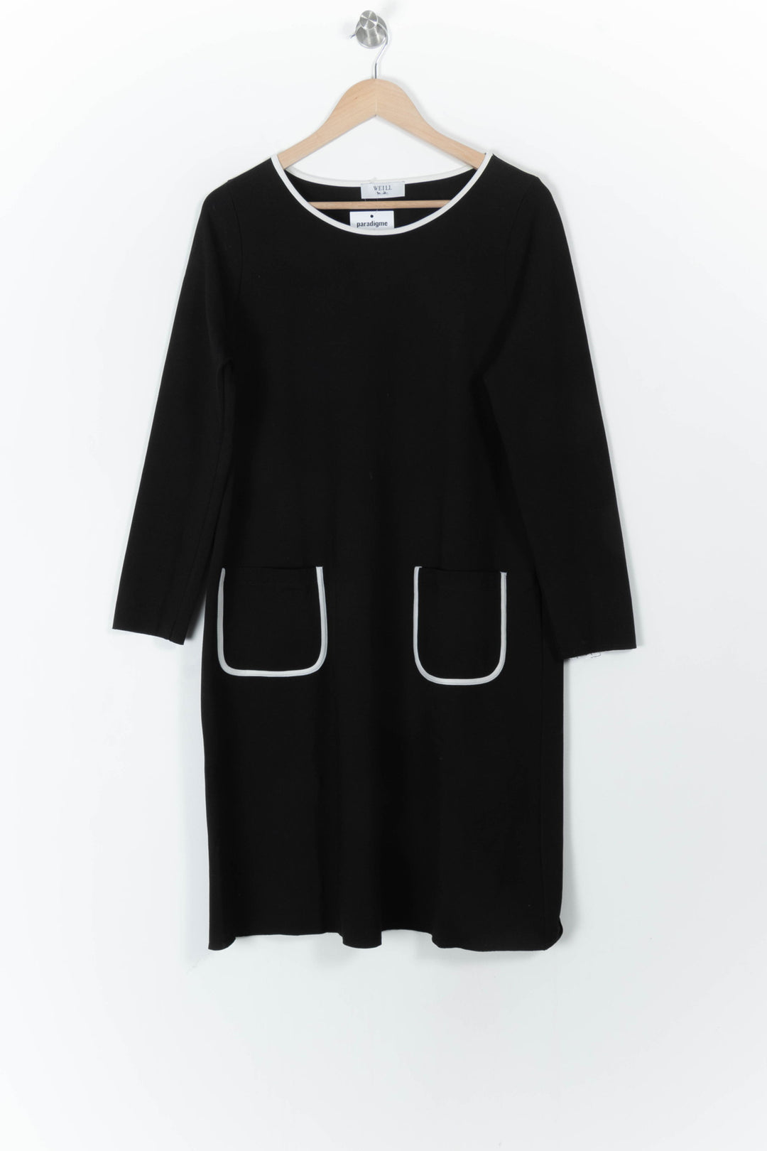 Robe Noire et Blanche - Taille XL/42 de la marque Weill | PARAD105872 - Vendu par Paradigme - Image 2