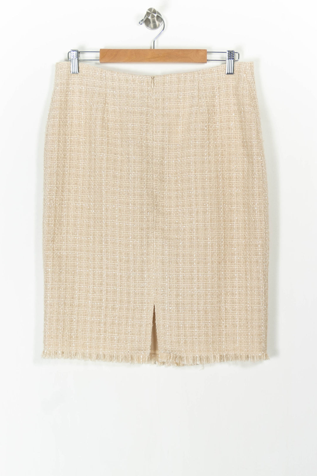 Jupe Droite Beige - Taille XL/42 de la marque Weill | PARAD105873 - Vendu par Paradigme - Image 4