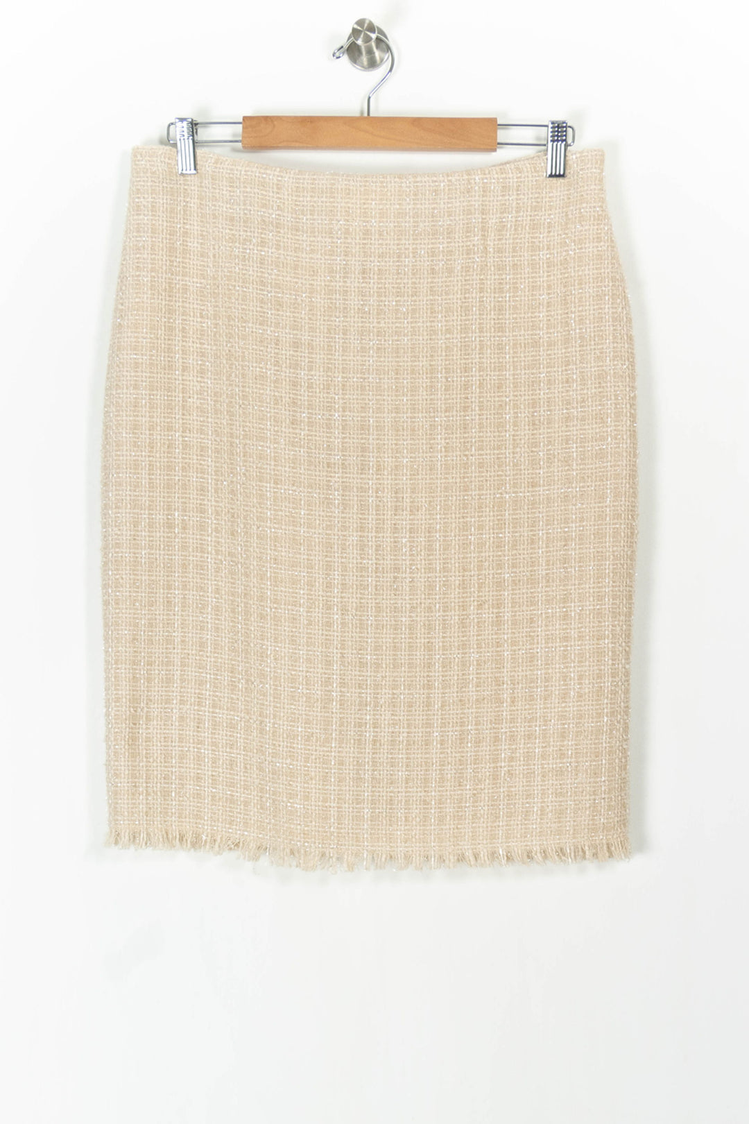 Jupe Droite Beige - Taille XL/42 de la marque Weill | PARAD105873 - Vendu par Paradigme - Image 2