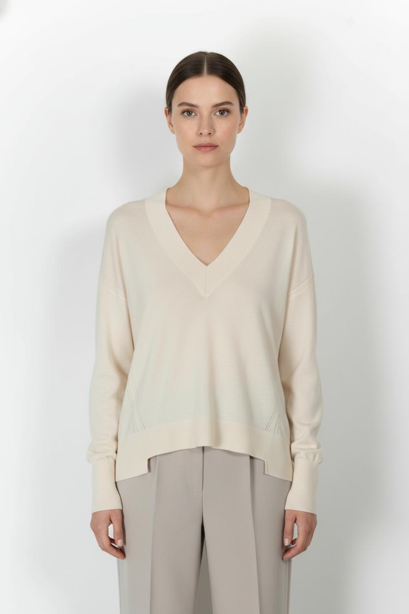 Pull Beige - Taille M/38 de la marque Comptoir des Cotonniers | PARAD105874 - Vendu par Paradigme - Image 1