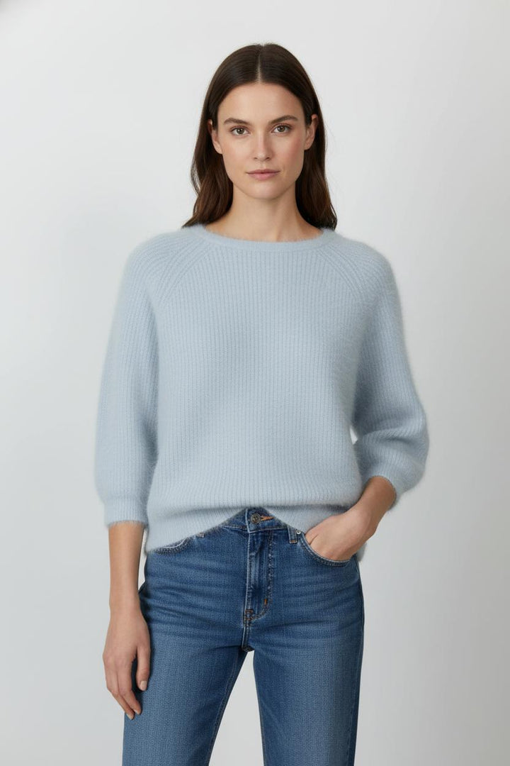 Pull Bleu - Taille S/36 de la marque ba&sh | PARAD105876 - Vendu par Paradigme - Image 1