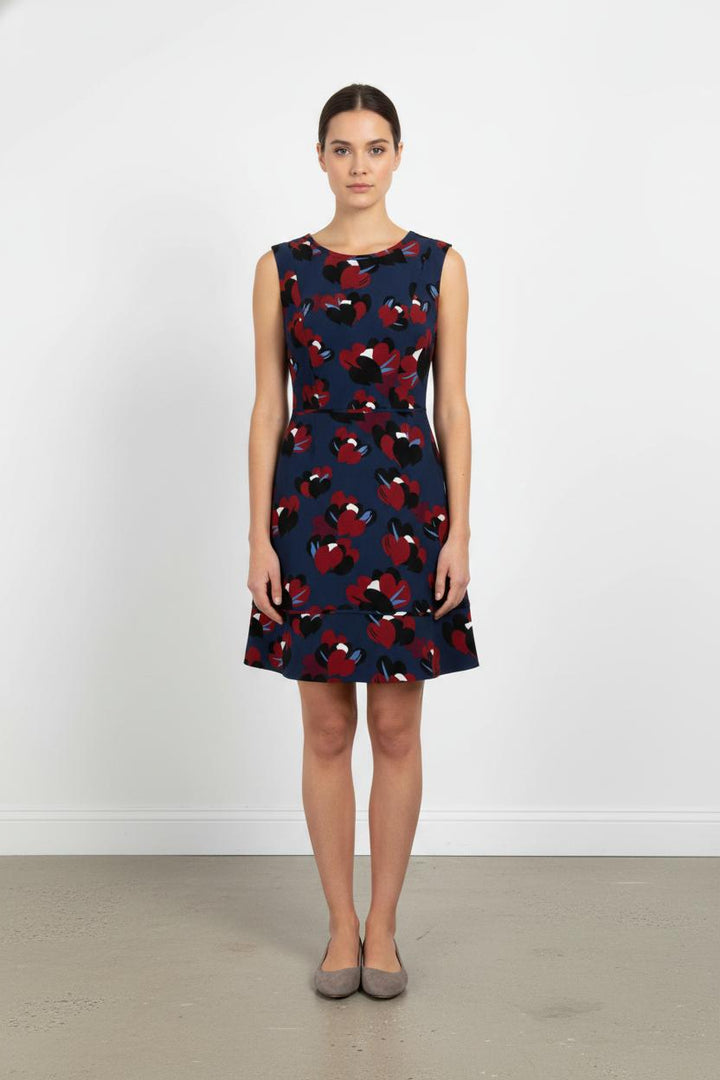 Robe Sans Manches Bleu et Rouge - Taille M/38 de la marque Kookai | PARAD105877 - Vendu par Paradigme - Image 1