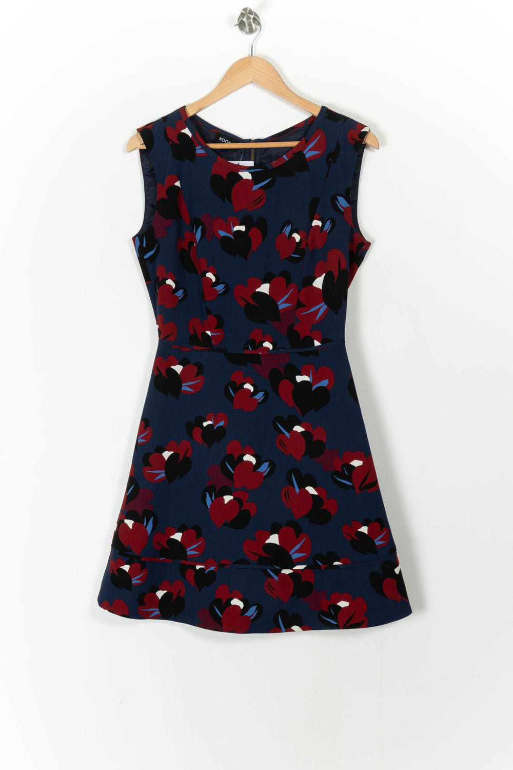Robe Sans Manches Bleu et Rouge - Taille M/38 de la marque Kookai | PARAD105877 - Vendu par Paradigme - Image 2