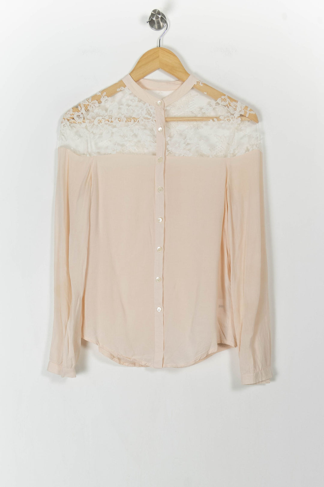 Chemise Rose et Blanche - Taille M/38 de la marque La Redoute Collections | PARAD105878 - Vendu par Paradigme - Image 2