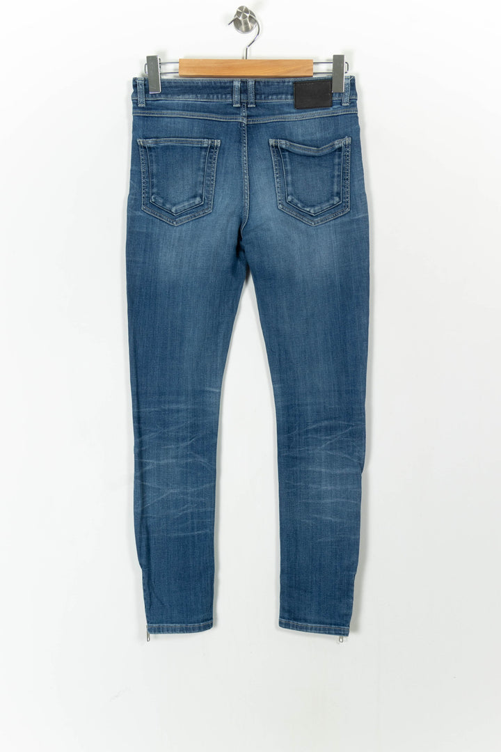 Jean Skinny Bleu - Taille M/38 de la marque Claudie Pierlot | PARAD105886 - Vendu par Paradigme - Image 4