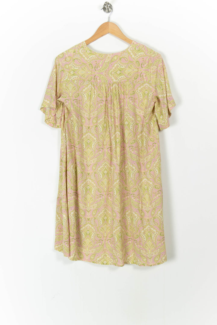 Robe courte rose et jaune - Taille S/36 de la marque Grace & Mila | PARAD105890 - Vendu par Paradigme - Image 4