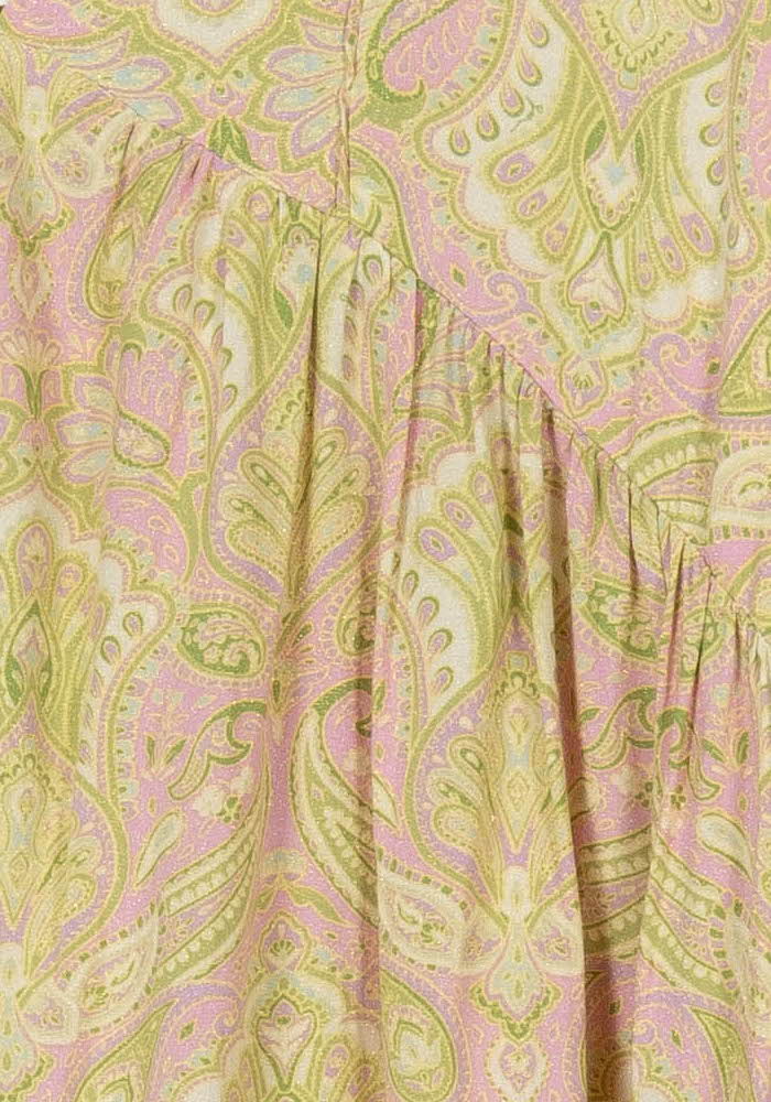 Robe courte rose et jaune - Taille S/36 de la marque Grace & Mila | PARAD105890 - Vendu par Paradigme - Image 3