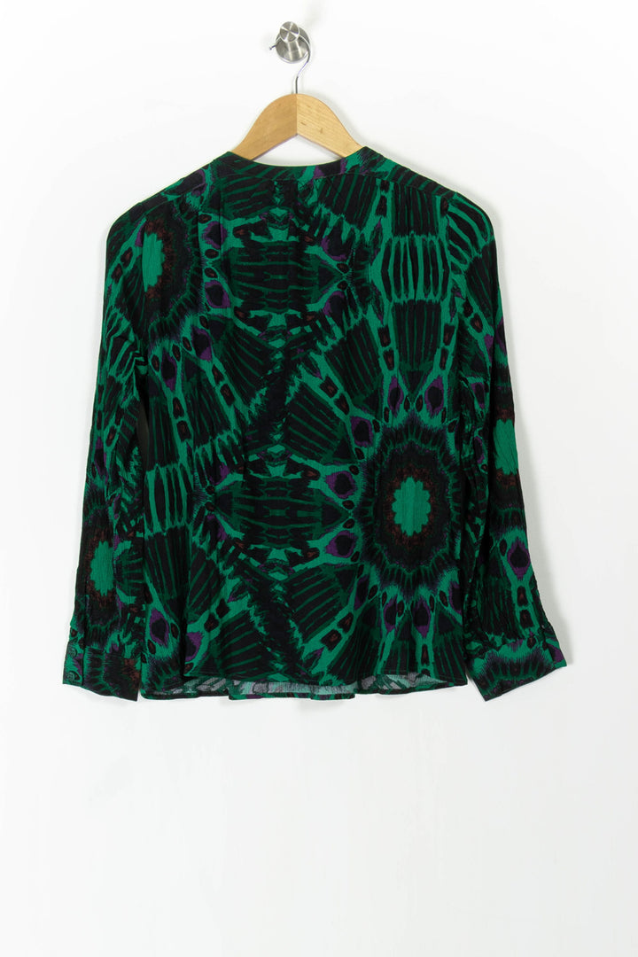 Chemise Verte et Noire - Taille S/36 de la marque ba&sh | PARAD105895 - Vendu par Paradigme - Image 4