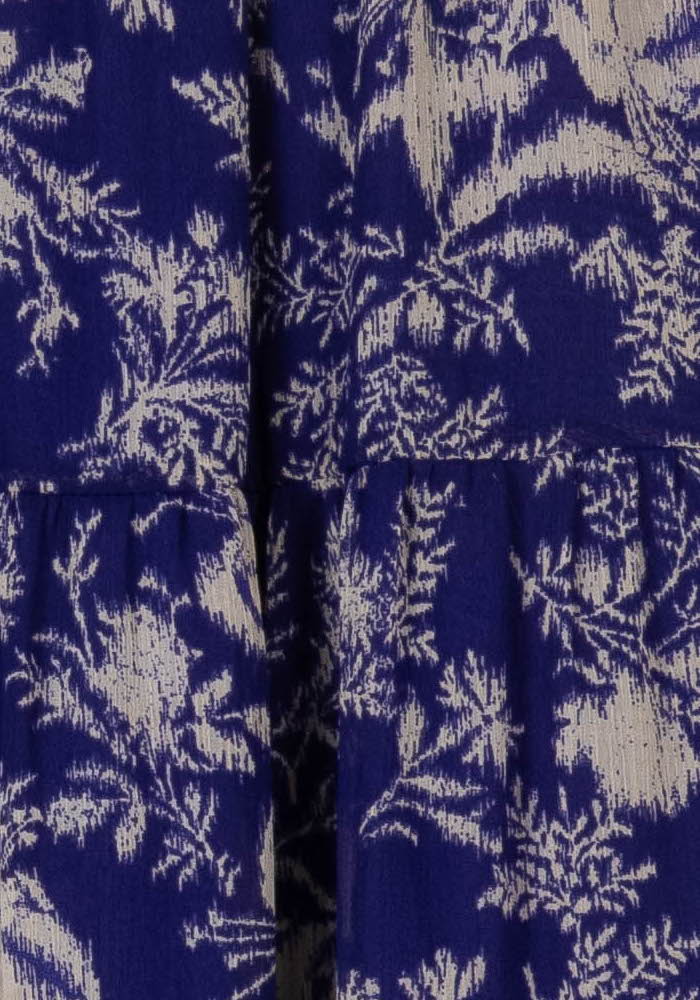 Jupe Longue Violette et Beige - Taille M/38 de la marque ba&sh | PARAD105898 - Vendu par Paradigme - Image 3