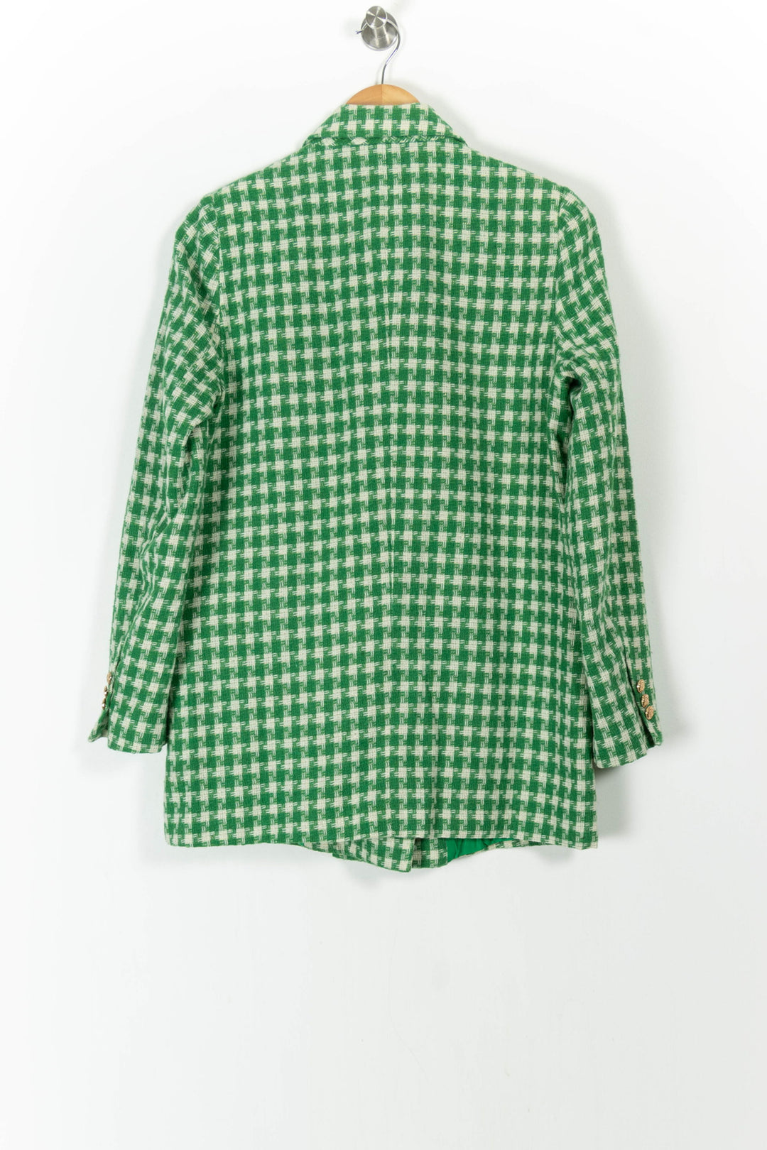 Blazer Vert et Blanc - Taille S/36 de la marque La Petite Etoile | PARAD105904 - Vendu par Paradigme - Image 4