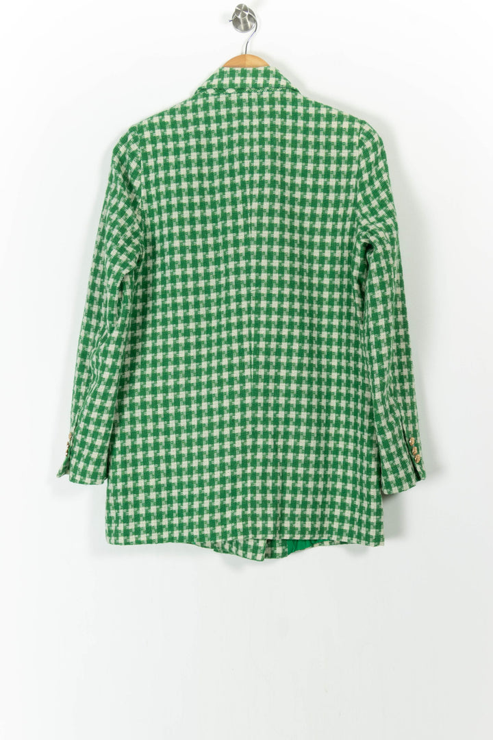 Blazer Vert et Blanc - Taille S/36 de la marque La Petite Etoile | PARAD105904 - Vendu par Paradigme - Image 4