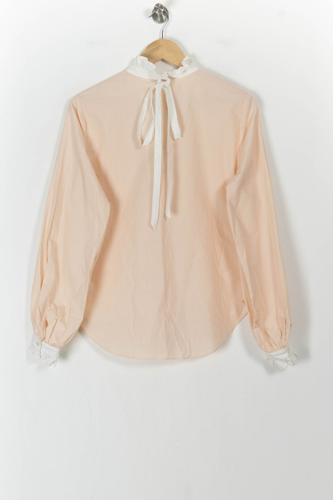 Chemise Rose et Blanche - Taille S/36 de la marque Mes Demoiselles Paris | PARAD105910 - Vendu par Paradigme - Image 4