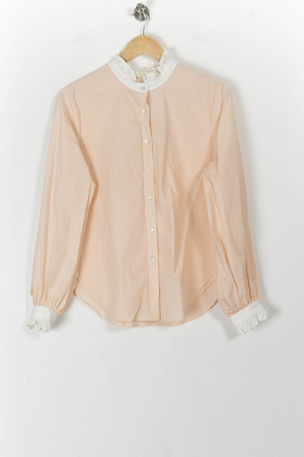 Chemise Rose et Blanche - Taille S/36 de la marque Mes Demoiselles Paris | PARAD105910 - Vendu par Paradigme - Image 2