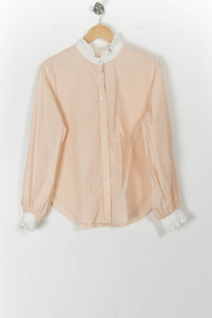 Chemise Rose et Blanche - Taille S/36 de la marque Mes Demoiselles Paris | PARAD105910 - Vendu par Paradigme - Image 2