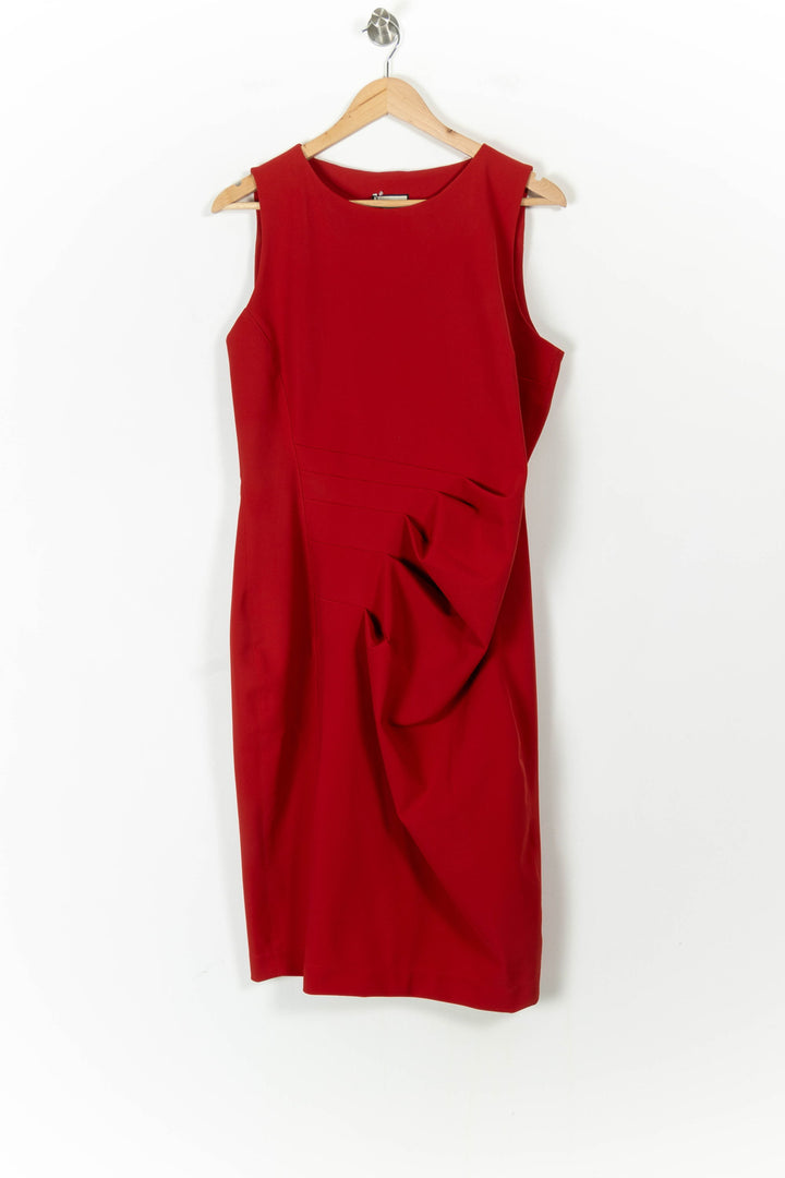 Robe Sans Manches Rouge - Taille XXL/44 de la marque Indies | PARAD105911 - Vendu par Paradigme - Image 2
