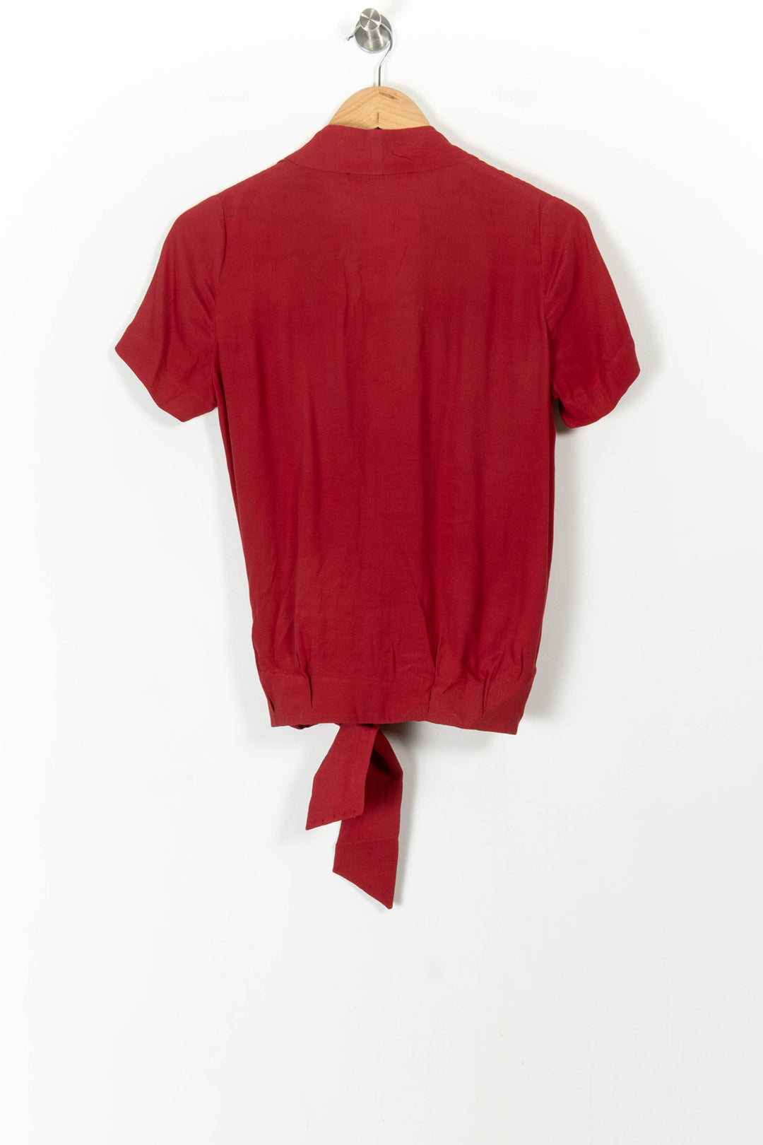 Blouse Rouge - Taille S/36 de la marque Comptoir des Cotonniers | PARAD105913 - Vendu par Paradigme - Image 4