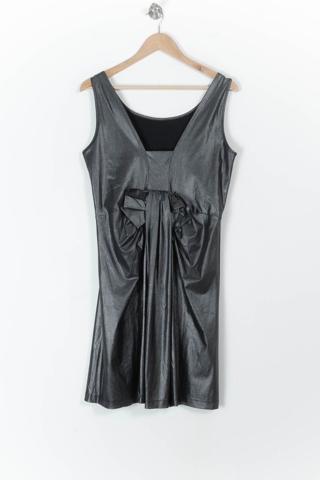 Robe Sans Manches Grise - Taille XXL/44 de la marque Indies | PARAD105914 - Vendu par Paradigme - Image 4