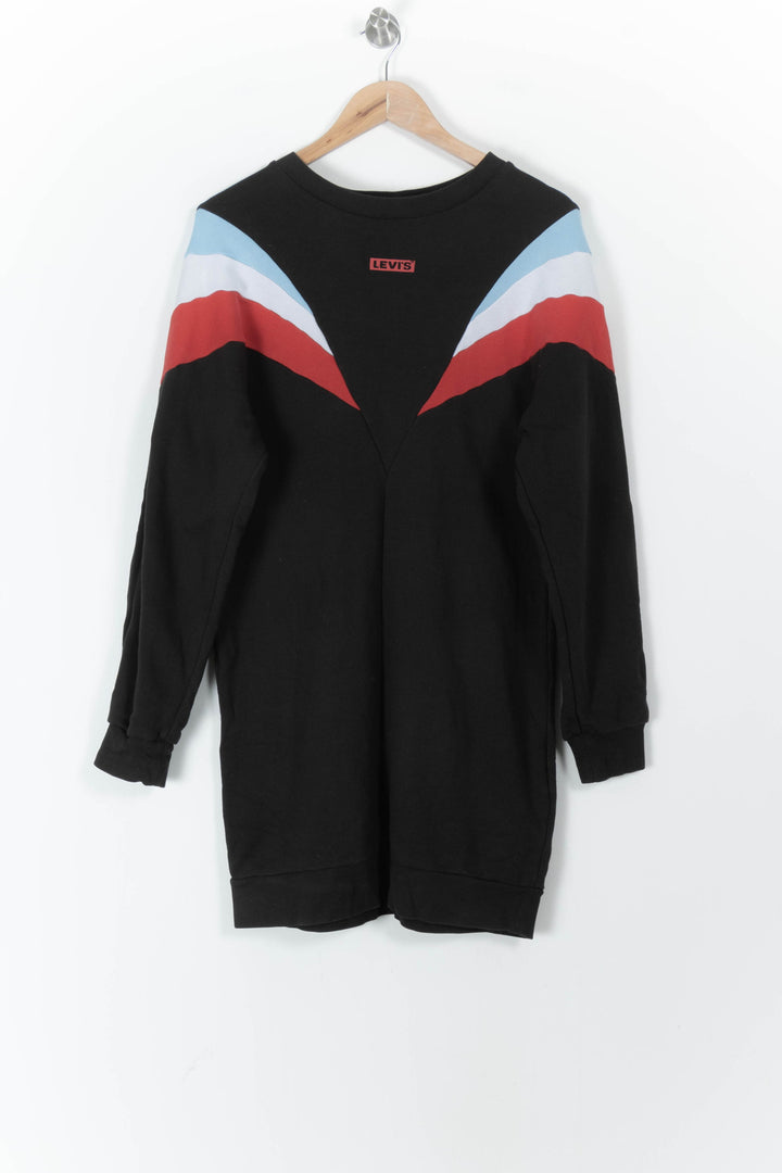 Robe Sweat Noir Rouge Blanc Bleu - Taille M/38 de la marque Levi's | PARAD105918 - Vendu par Paradigme - Image 2