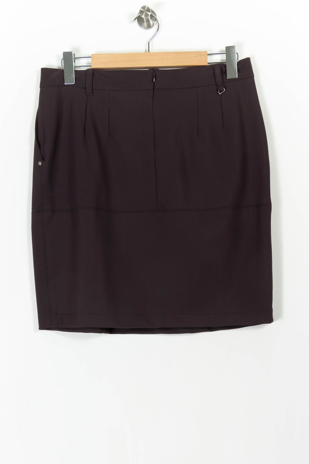 Jupe Courte Violette - Taille XL/42 de la marque Indies | PARAD105921 - Vendu par Paradigme - Image 4