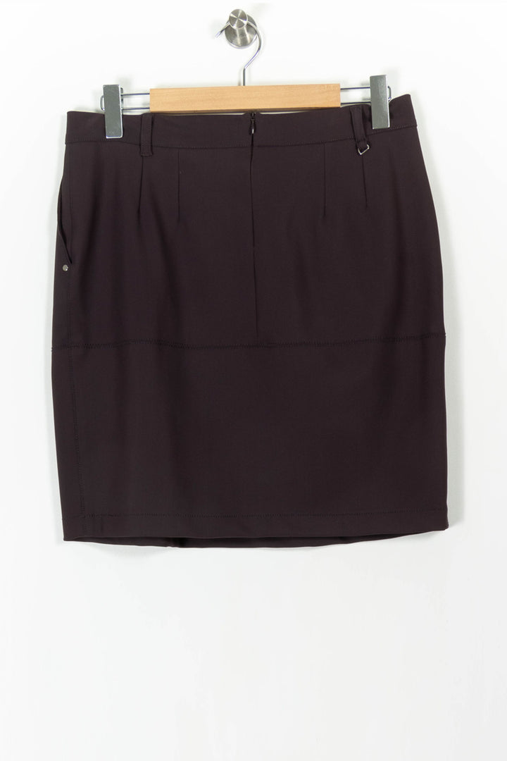 Jupe Courte Violette - Taille XL/42 de la marque Indies | PARAD105921 - Vendu par Paradigme - Image 4